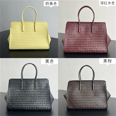 bottega veneta barbare intreccio leather tote bag #868327